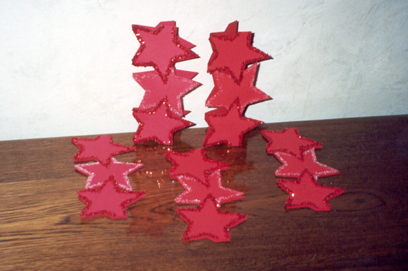 Papirklip - Stjerner